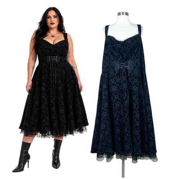 torrid Dresses & Skirts - Torrid | Disney Nightmare Before Christmas Jack Skellington Midi Dress Plus Size